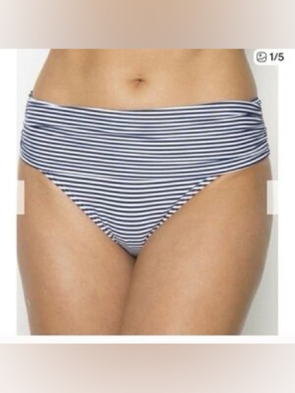 bond-eye Australia striped bikini bottom size 10